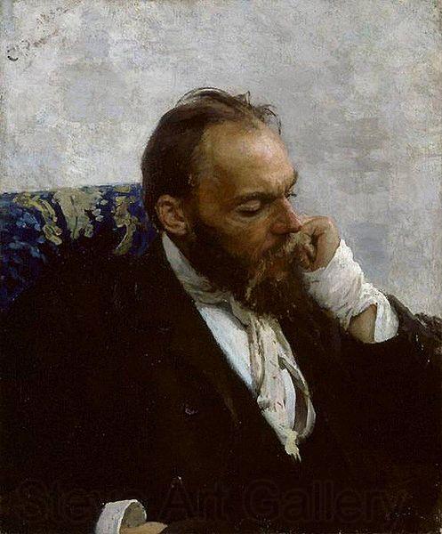 Ilya Repin Portrait of professor Ivanov Spain oil painting art